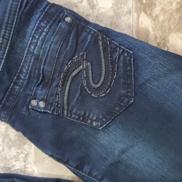 Silver Aiko Jeans - Picture 6 of 6